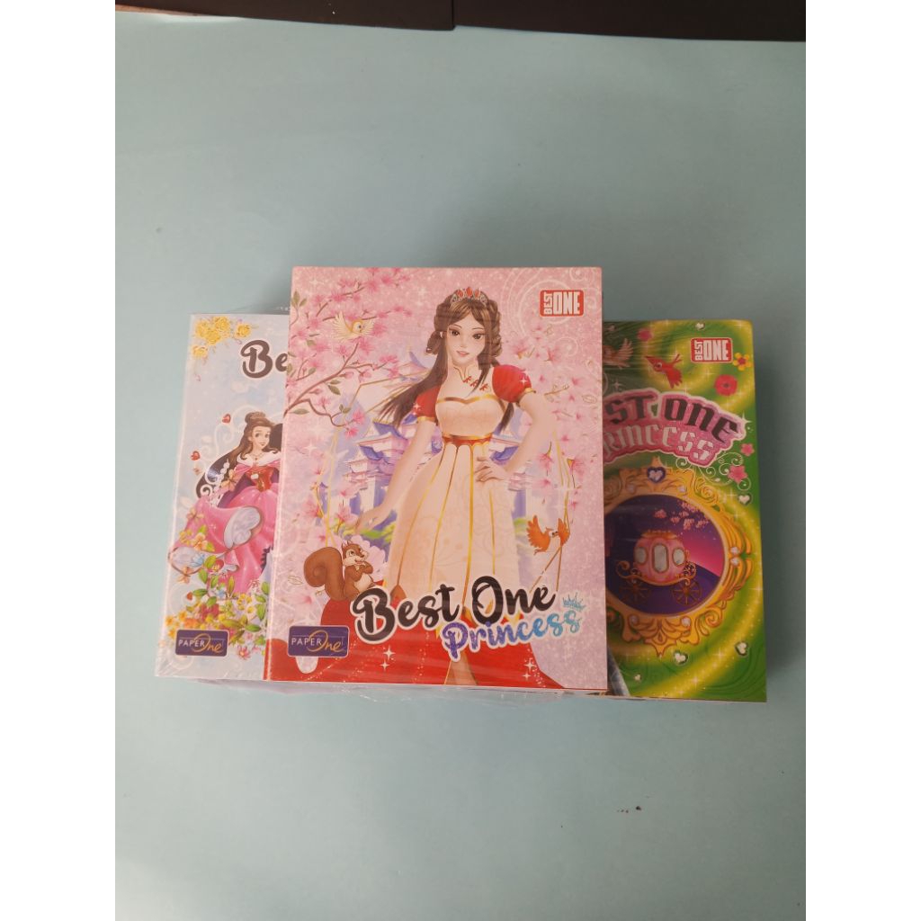 

Buku Tulis Princes Best One 58 Lembar isi 10 buku per Pack, Buku Tulis sekolah Best One