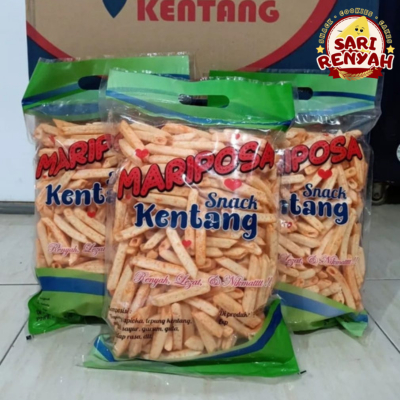 

Snack Kentang MARIPOSA Balado 250 Gram - Sari Renyah