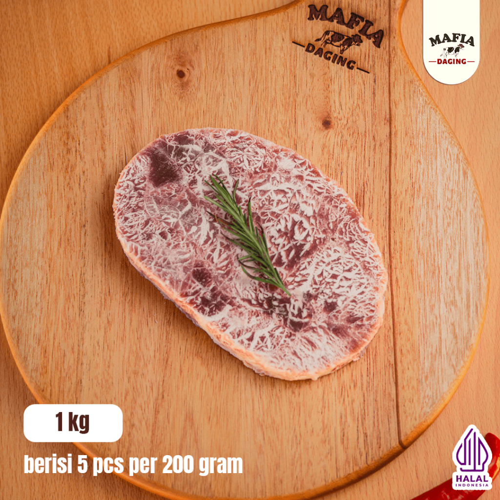 

Wagyu Sirloin Meltique Steak Prime Cut 1 kg