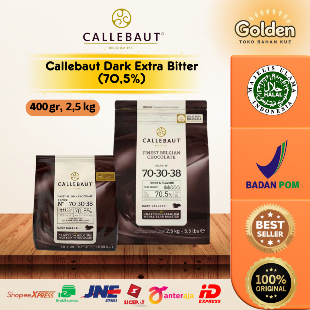

Callebaut Dark Extra Bitter (70,5%)