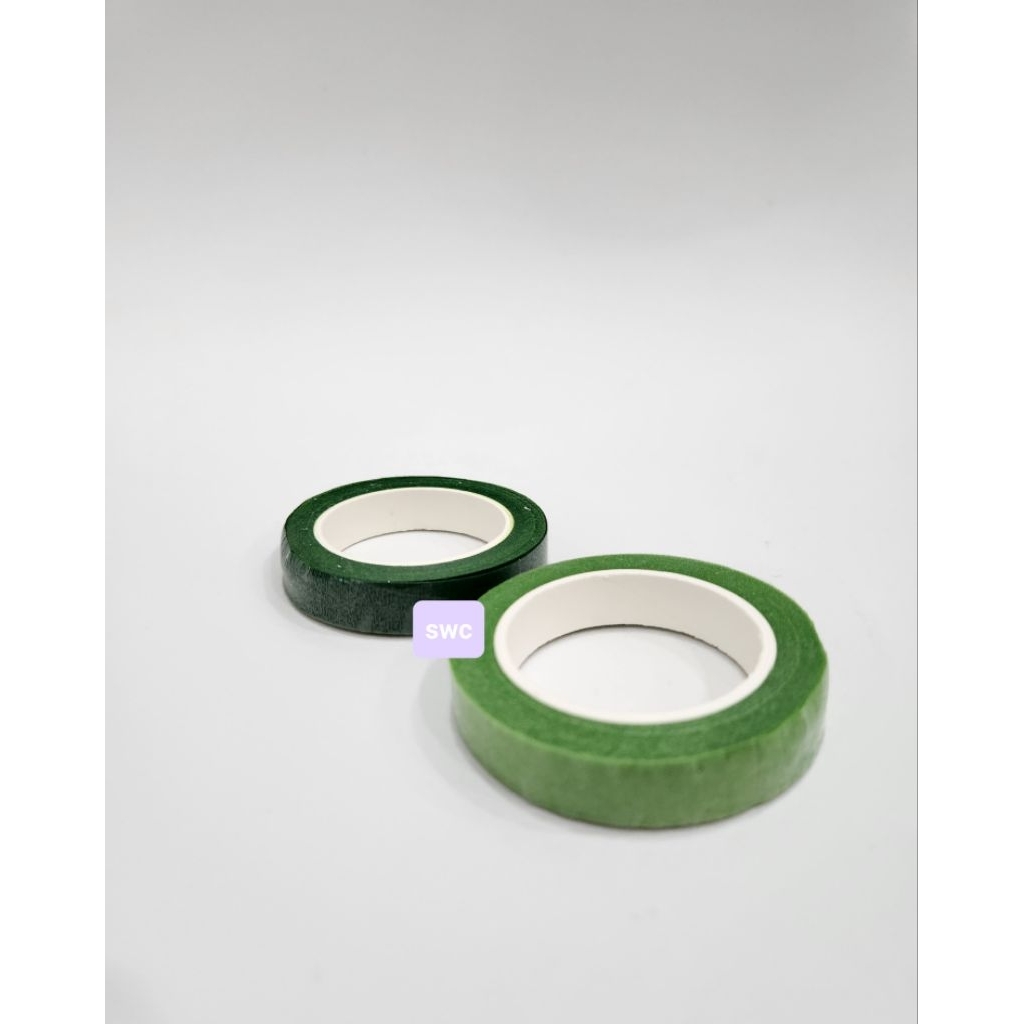 

FLORAL TAPE/ISOLASI BATANG BUNGA HIJAU/SOLASI BUNGA/SOLATIP TANGKAI BUNGA/BAHAN DIY DEKPRASI CRAFT BUNGA