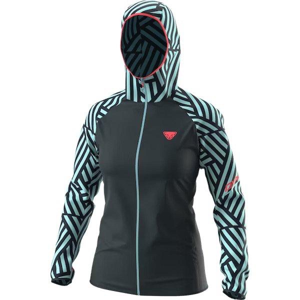 Jaket Lari Dynafit Trail Graphic Wind Running Jacket Dynafit