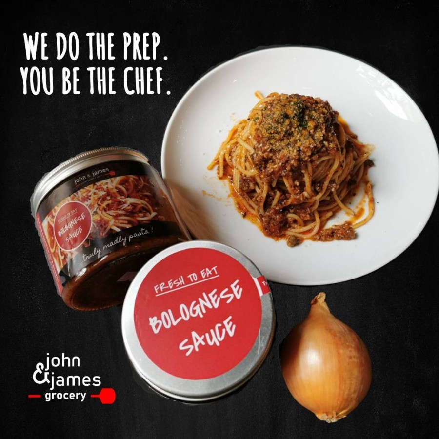 

Homemade Bolognese Meat Sauce - John & James grocery