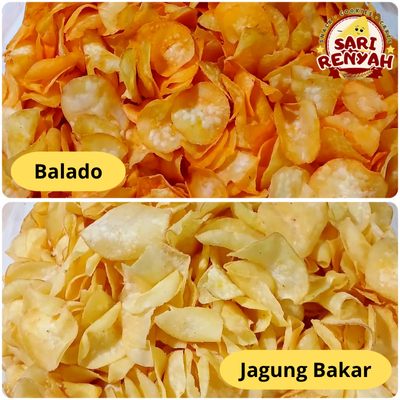 

KUSUKAA Keripik Singkong 250 Gram / Kripik Singkong QTELAA - Sari Renyah