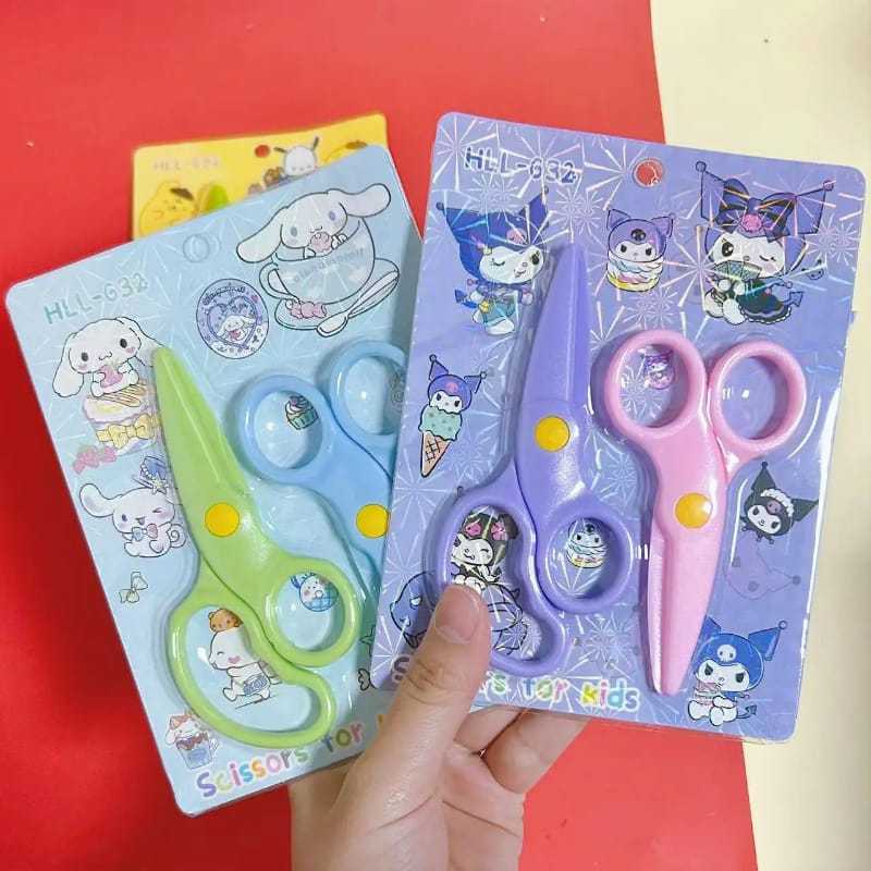 

(PIMENOVA) Gunting children safety scissors (isi 2pcs)