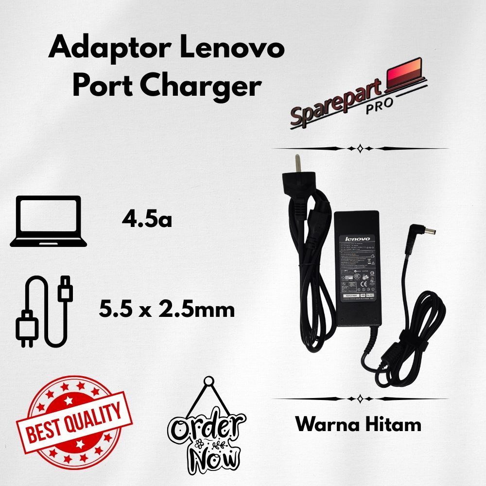 Nice Quality Adaptor Charger Lenovo B460 B470 G470 G475 - GARANSI