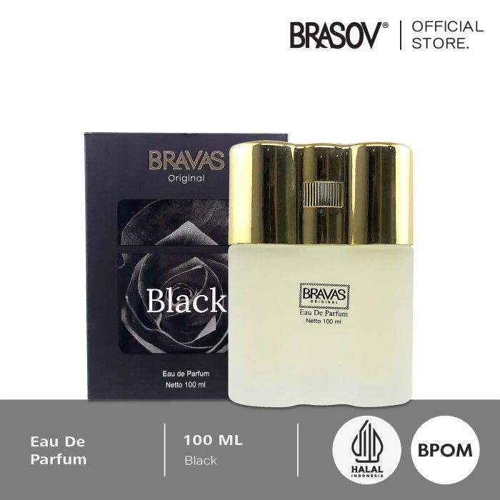 [BESTY] BRAVAS ORIGINAL BLACK EAU DE PARFUM 100ml
