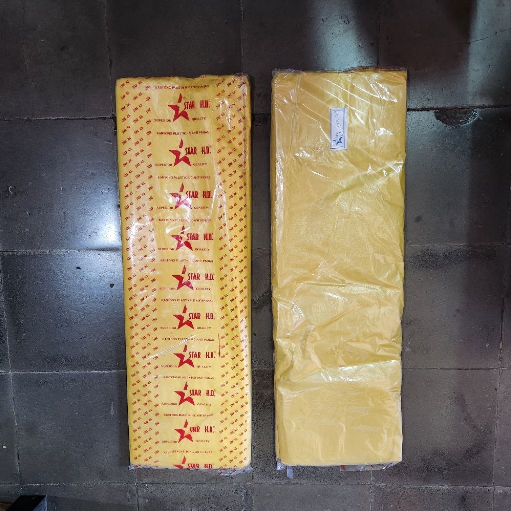 Kantong Plastik HD kuning Besar / Plastik Sampah Medis