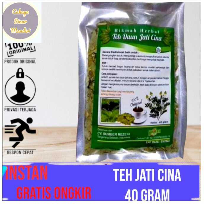 

TEH DAUN JATI CINA 40GRAM TEH PELANGSING