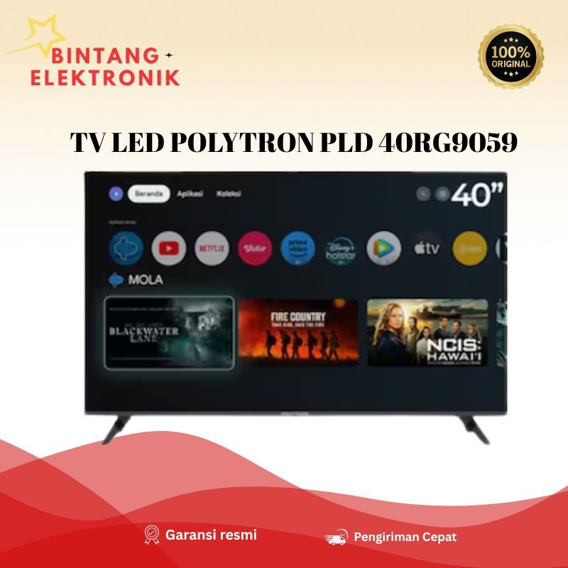 TV LED POLYTRON PLD 40RG9059 - TV LED 40 INCI POLYTRON GOOGLE TV PLD-40RG9059