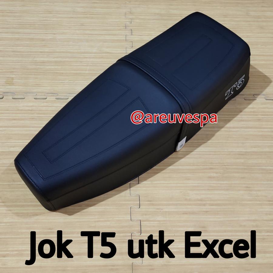 Jok original T5 utk Vespa Excel dgn per gepeng