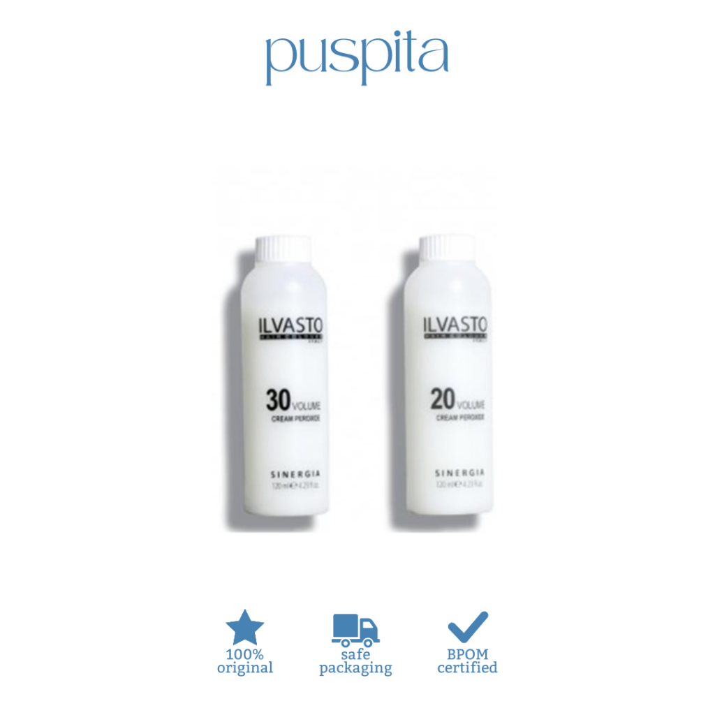 PUSPITA - Ilvasto Cream Peroxide 120ml l Ilvasto Developer l Ilvasto Oxydant