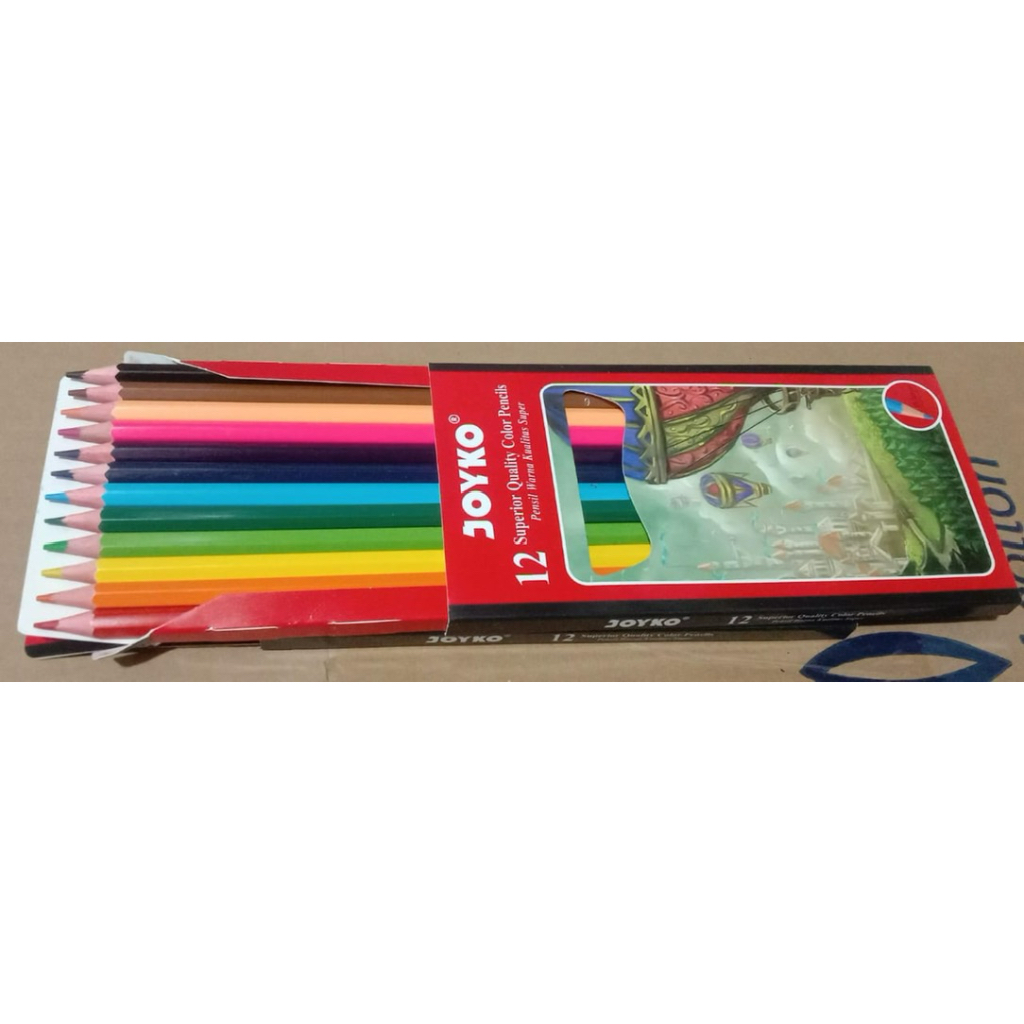 

Pensil 12 Warna Joyko Panjang 0.3mm