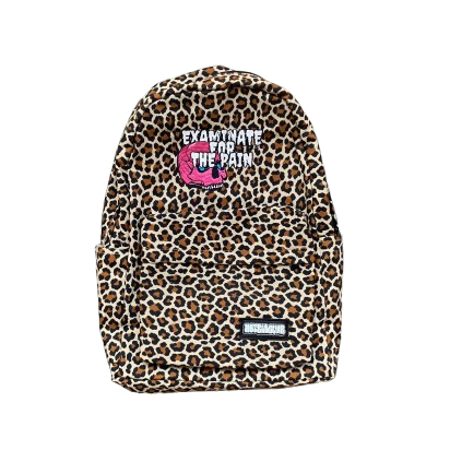 NOTBADCLUB -TAS RANSEL CARBALE -TAS RANSEL BACKPACK MOTIF LEOPARD