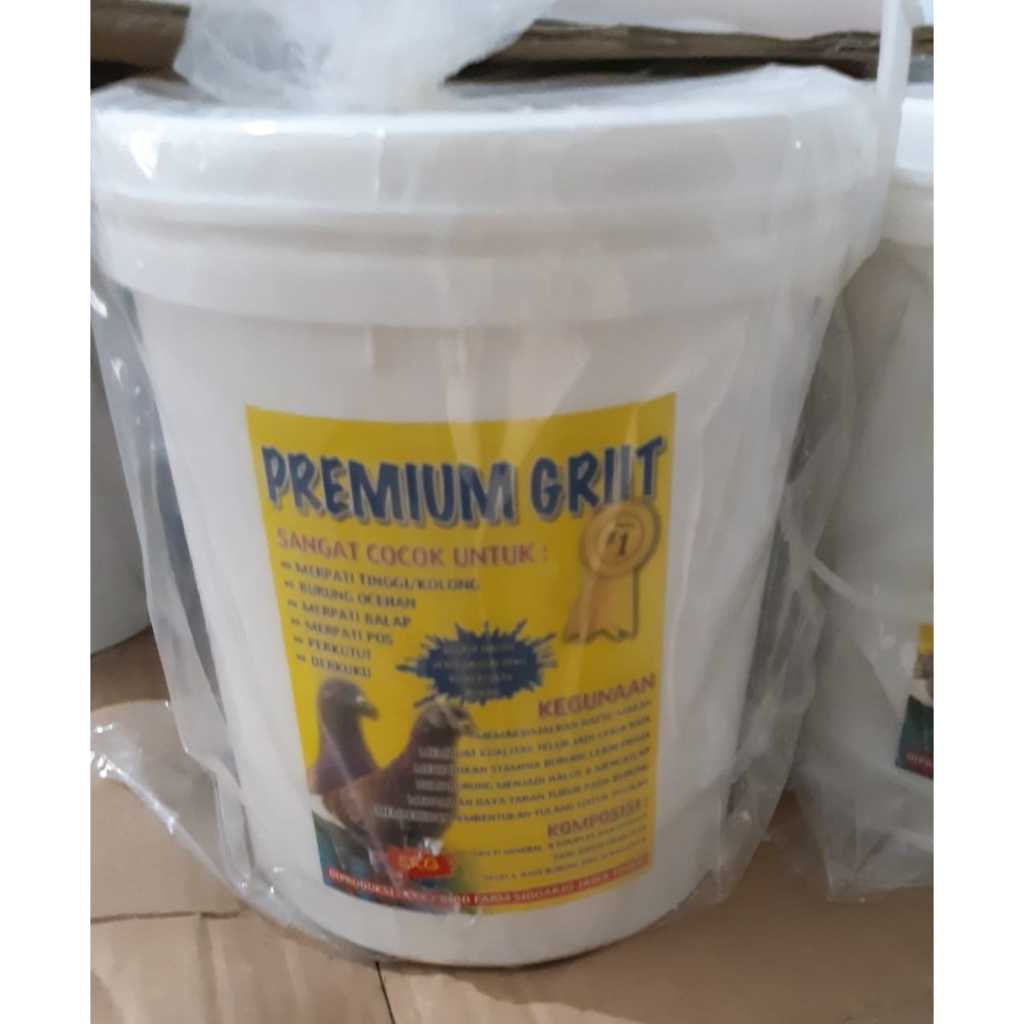 Premium Griit, Asinan Burung Jawara Kemasan 5 Kg