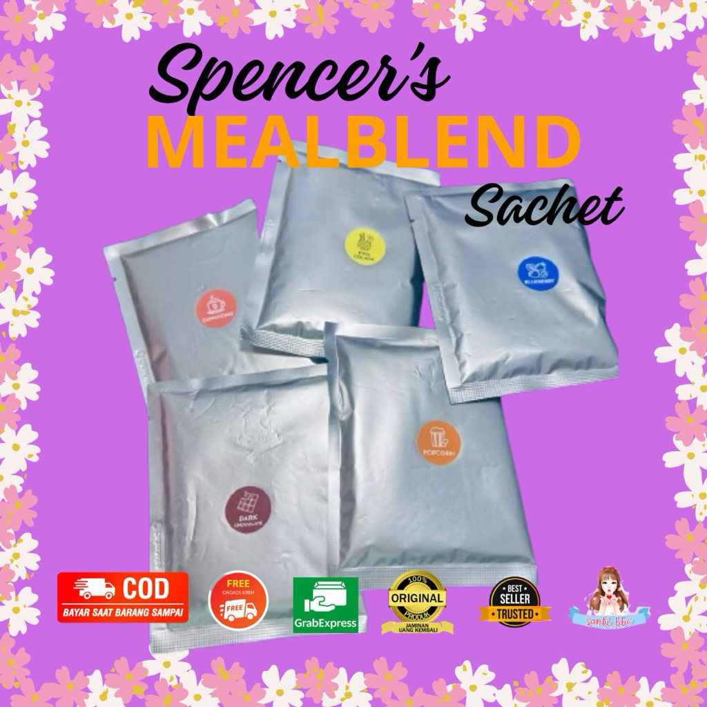 

Spencer's MealBlend - Makanan Pengganti Tinggi Serat Defisit Kalori Alami Langsing Sachet