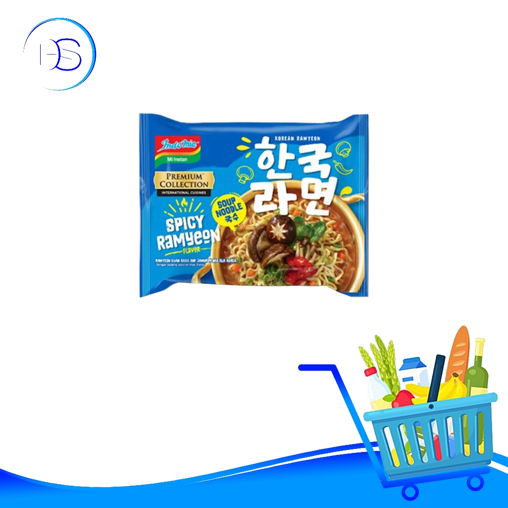 

INDOMIE MIE INSTANT PREMIUM KOREAN SPICY RAMYEON