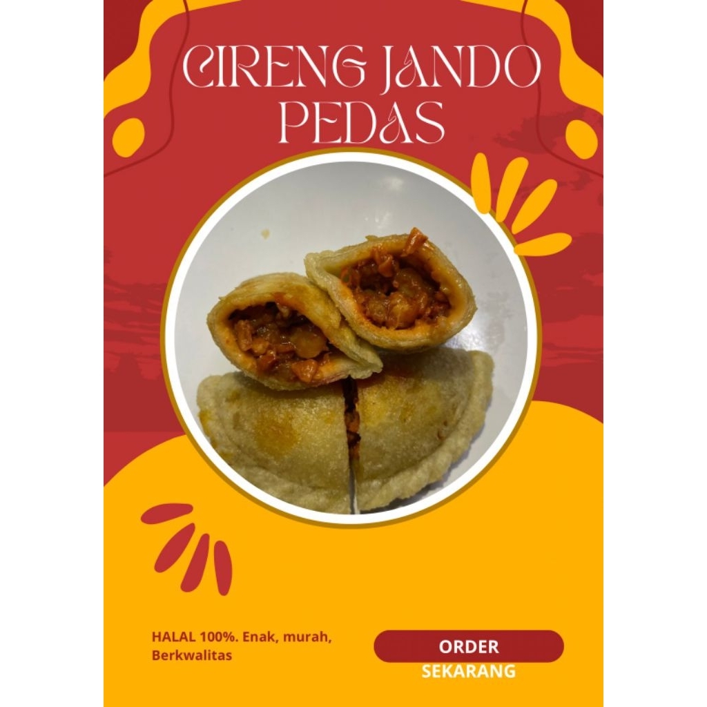 

CIRENG ISIKU JANDO PEDAS 4pcs