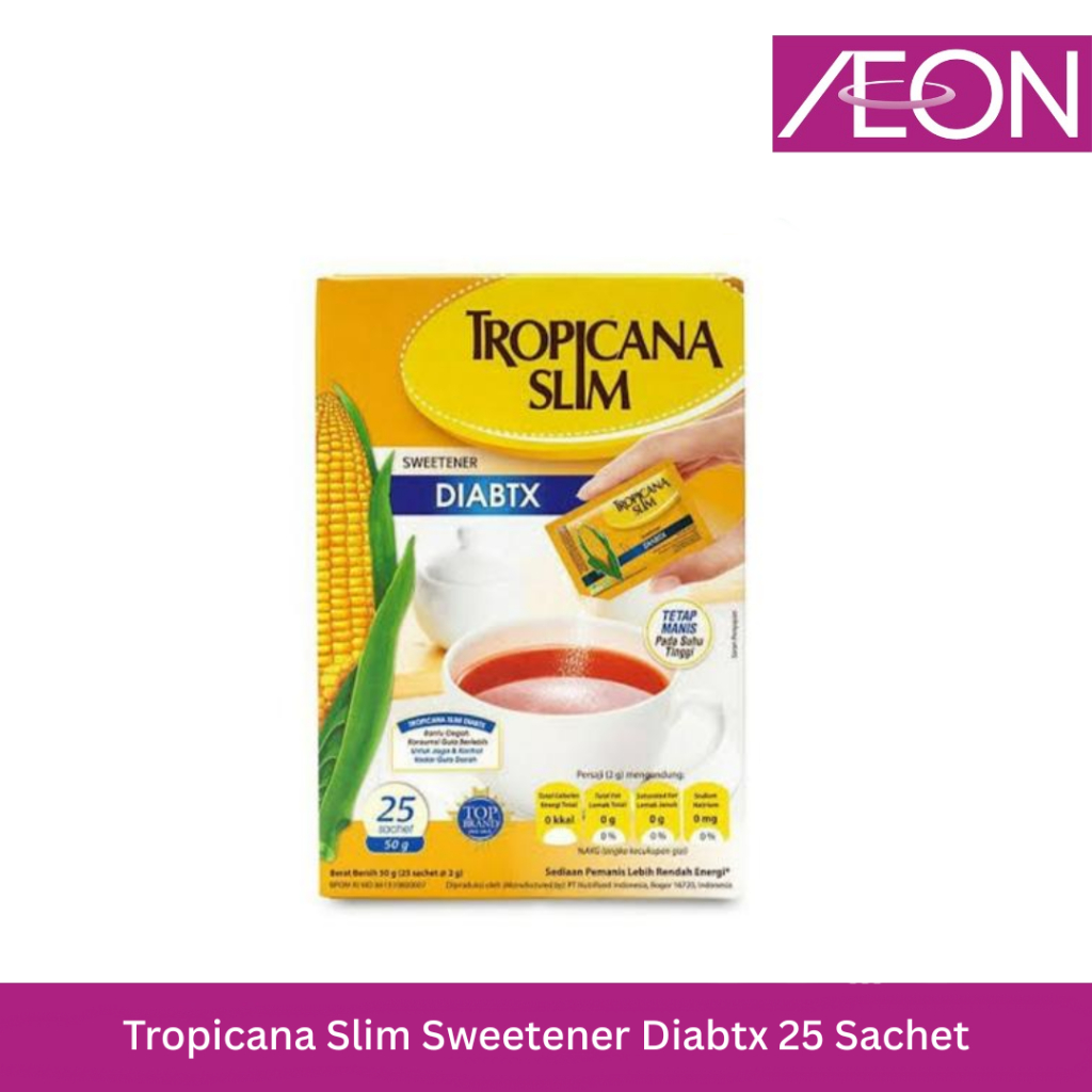 

Tropicana Slim Sweetener Diabtx 25 Sachet