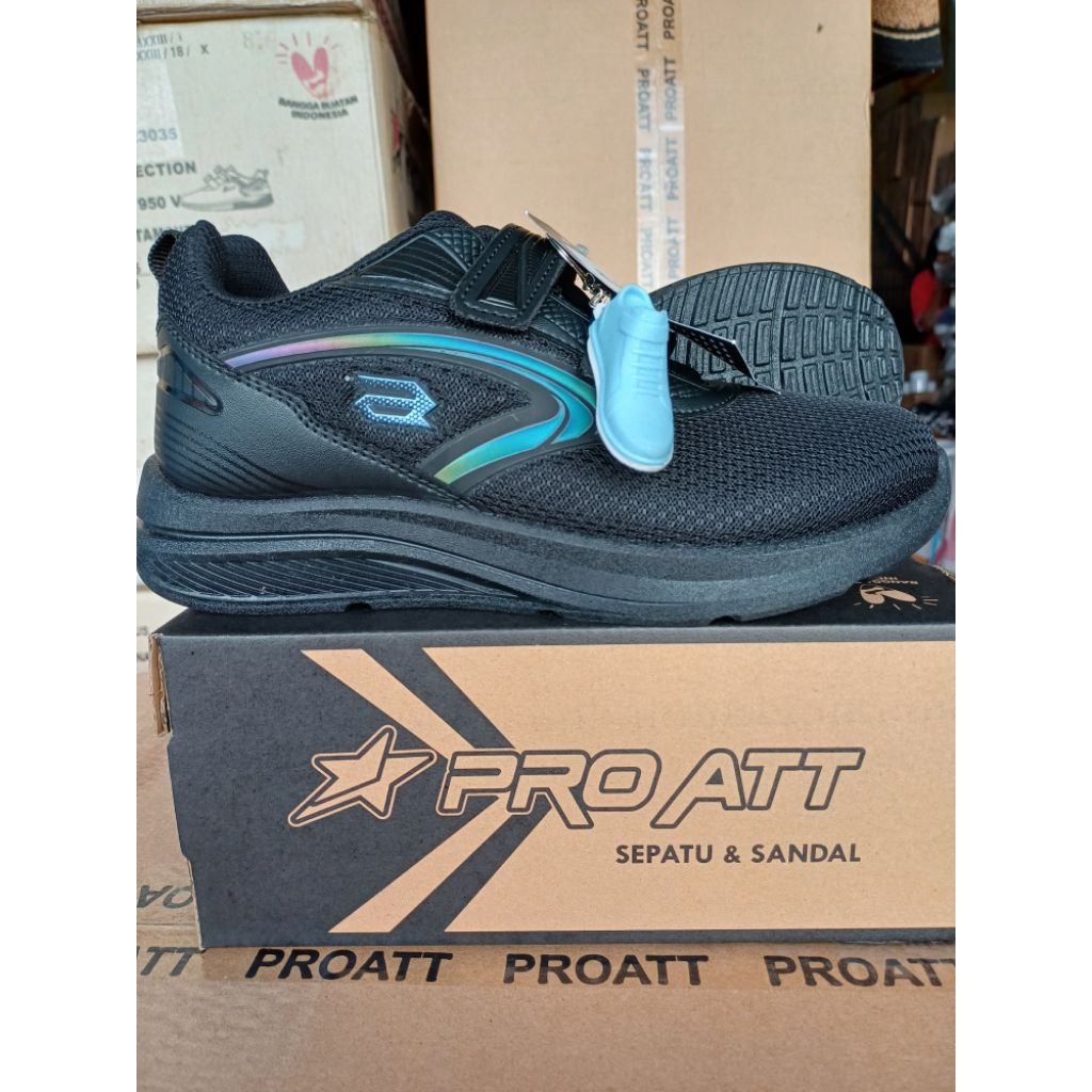 Sepatu ProAtt HL 226V Full Hitam