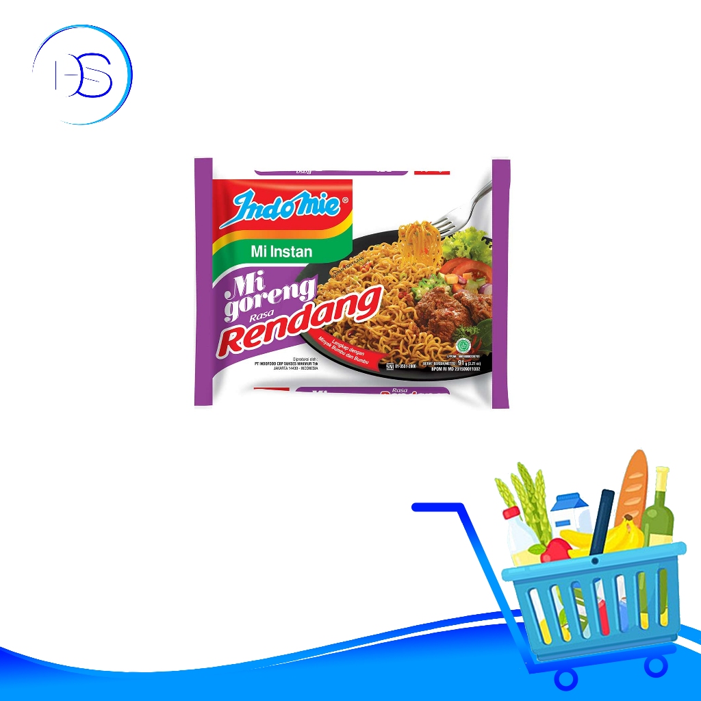 

INDOMIE MIE INSTANT GORENG RENDANG