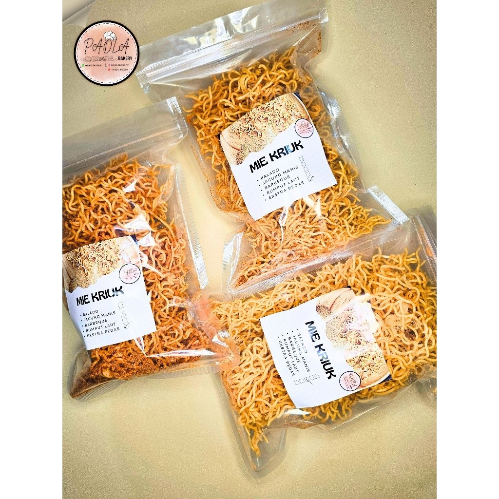 

Mie Kriuk|Cemilan Kekinian 250 Gram