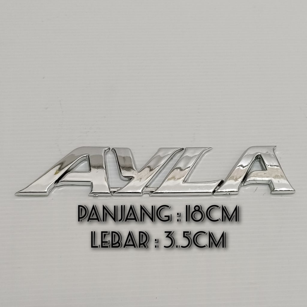 Emblem Logo Tulisan AYLA Crom Krom