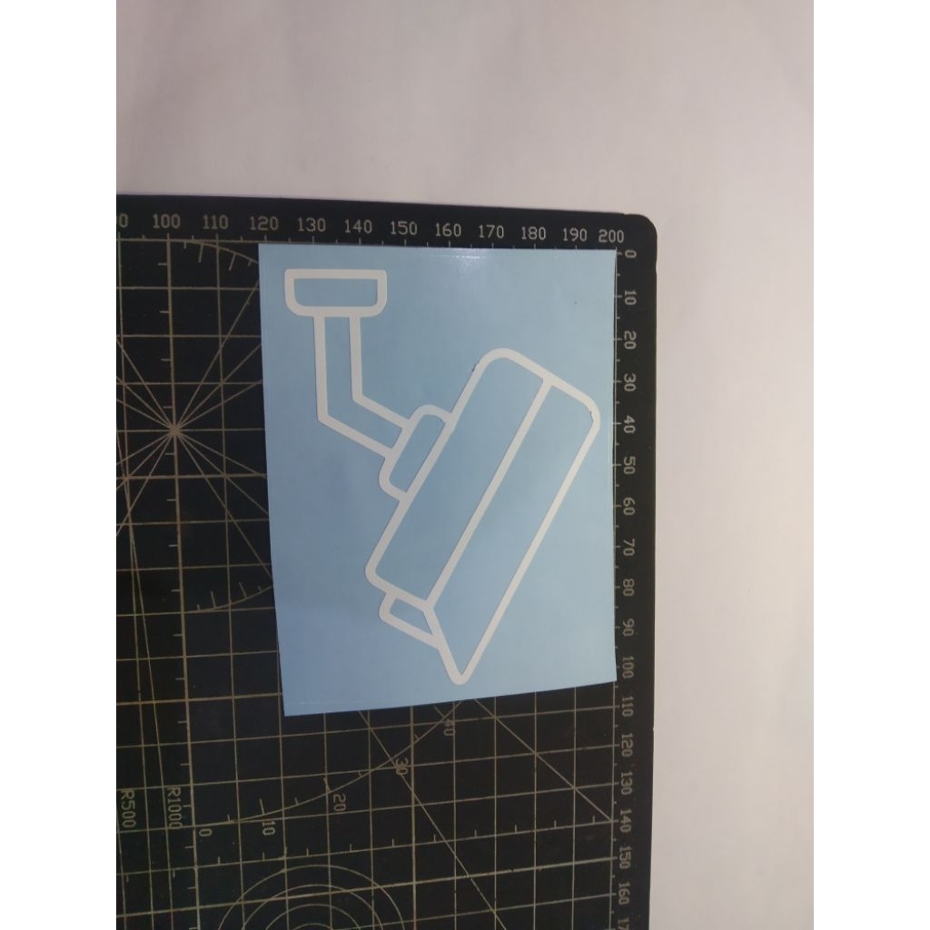 

stiker cutting cctv