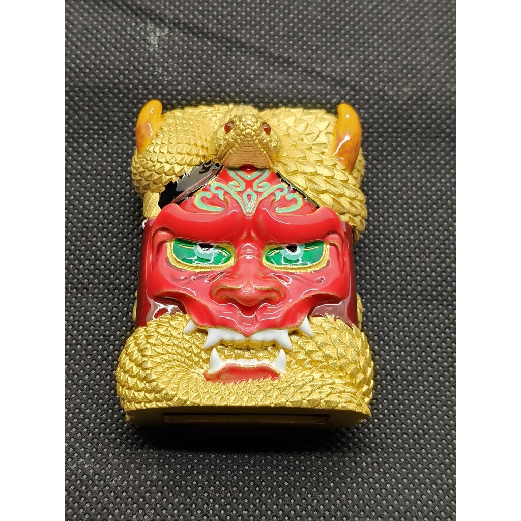 Zippo Onimusha Mask Golden Snake Original