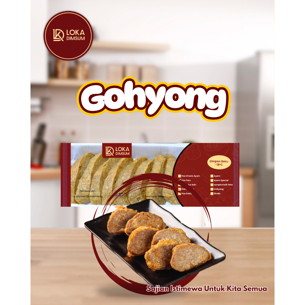 

LOKA DIMSUM - Gohyong 250gr