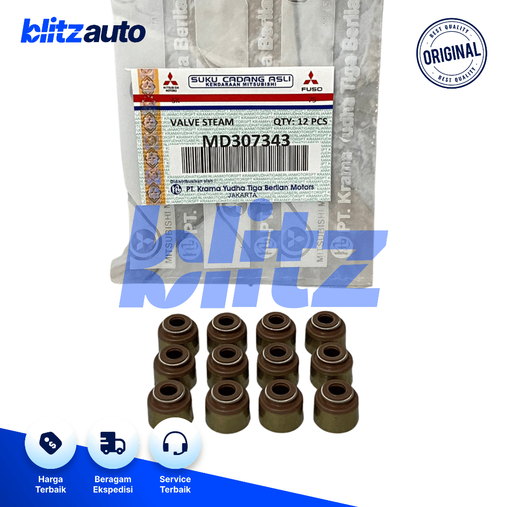 VALVE SEAL - SEAL KLEP T120SS KARBU INJEKSI MD307343