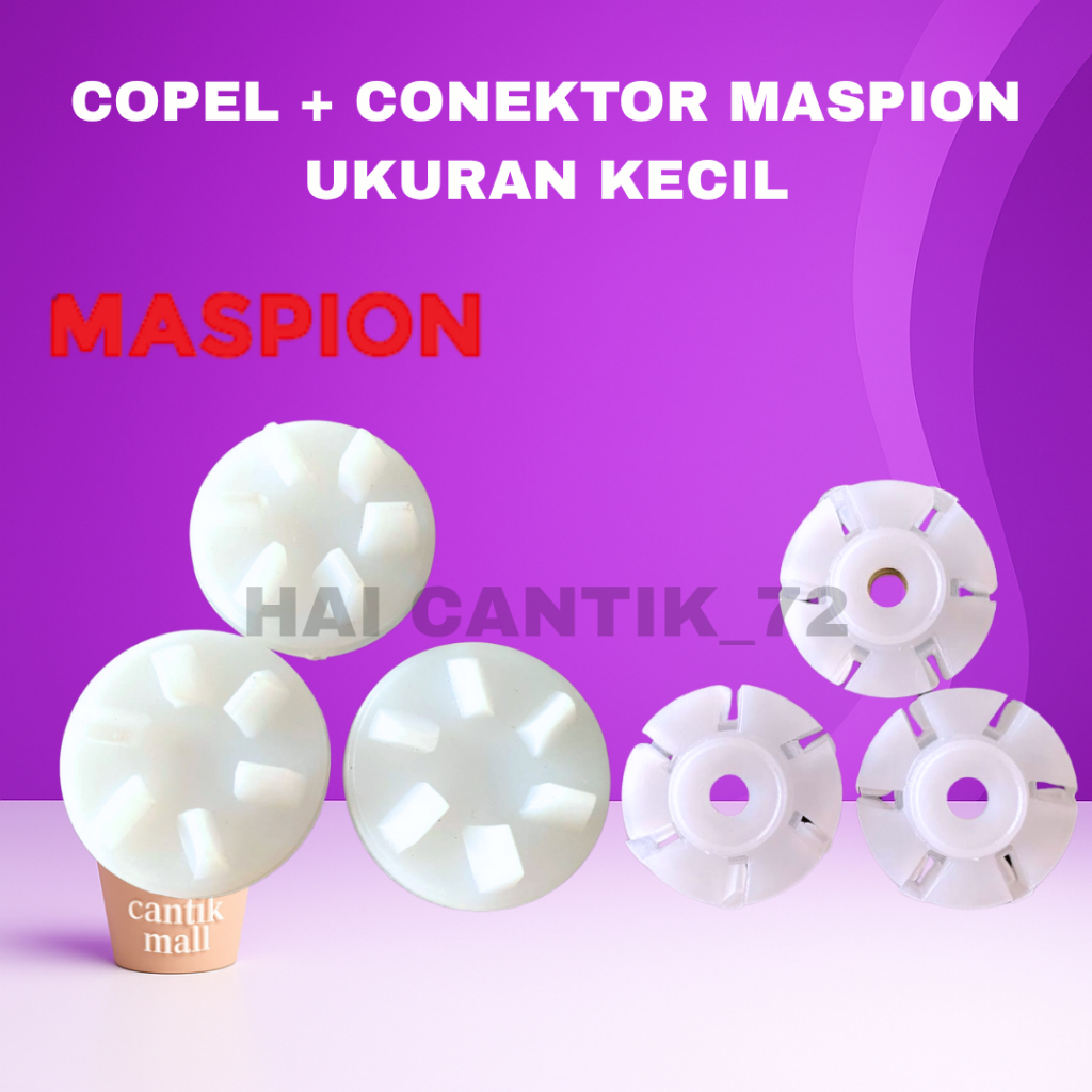 1 Set Gear Kopel + Konektor Atas Blender Maspion – MT1207/1208/1213