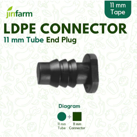 Jirifarm 11874 Endplug Selang 11 mm