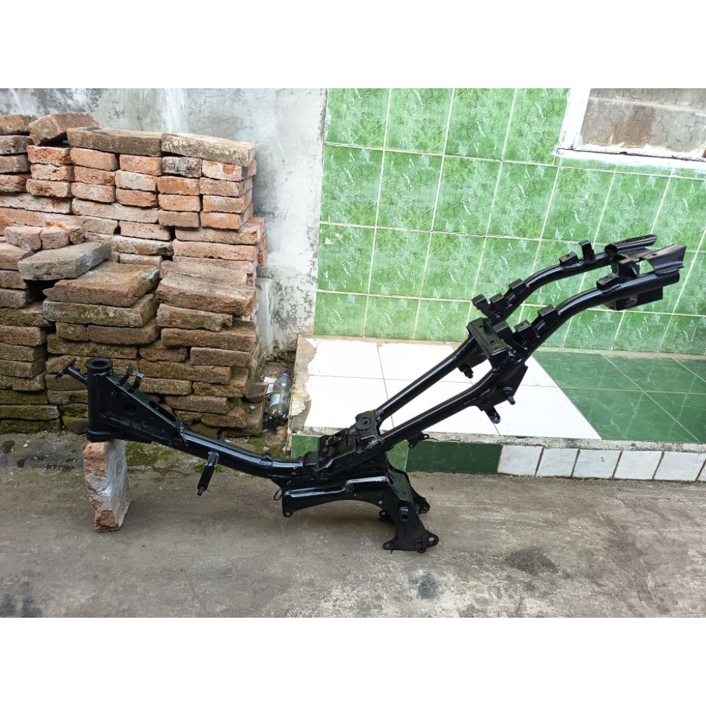 RANGKA, KERANGKA, FRAME, SASIS YAMAHA VEGA R OLD, VEGA R LAMA, VEGA R KECIL, ORIGINAL SECCOND