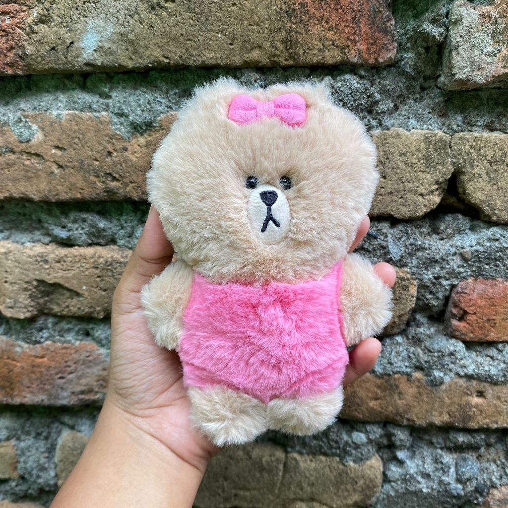 Dompet Koin Choco Line Friends Bulu Rare