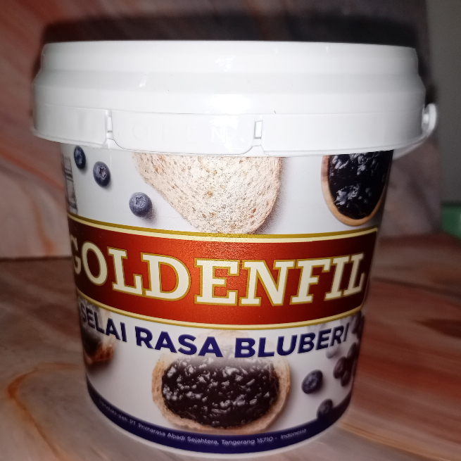 

Goldenfil Choco Cruncy Selai Topping Cokelat Crunchy 1kg Blueberry