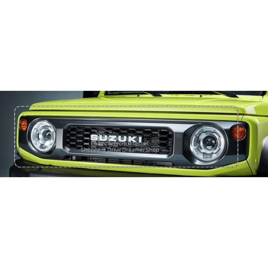 Grill Depan Jimny JB74| Grill Jimny JB74| Bumper Jimny Grey Glossy