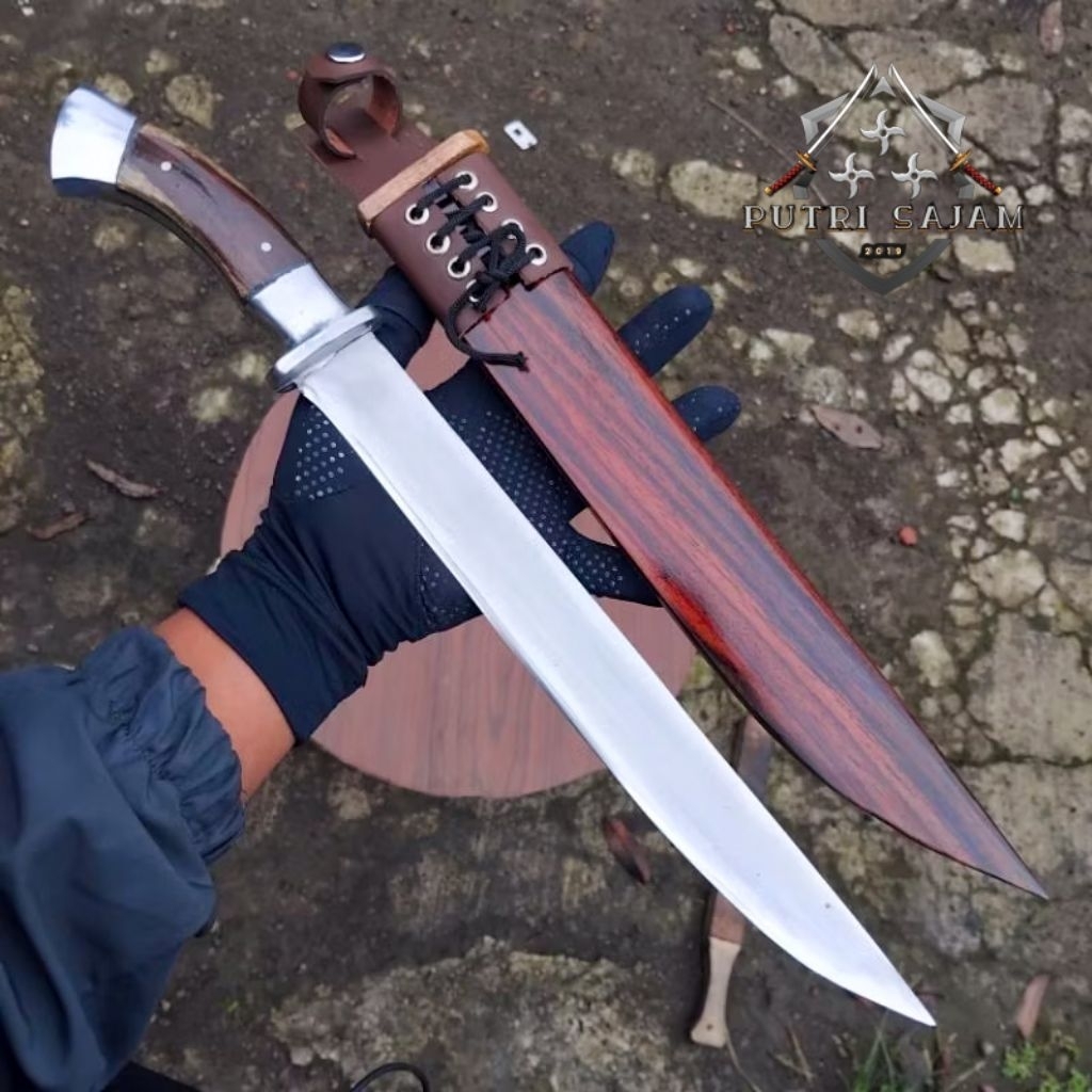 Golok Sembelih dural/sonokeling siap pakai