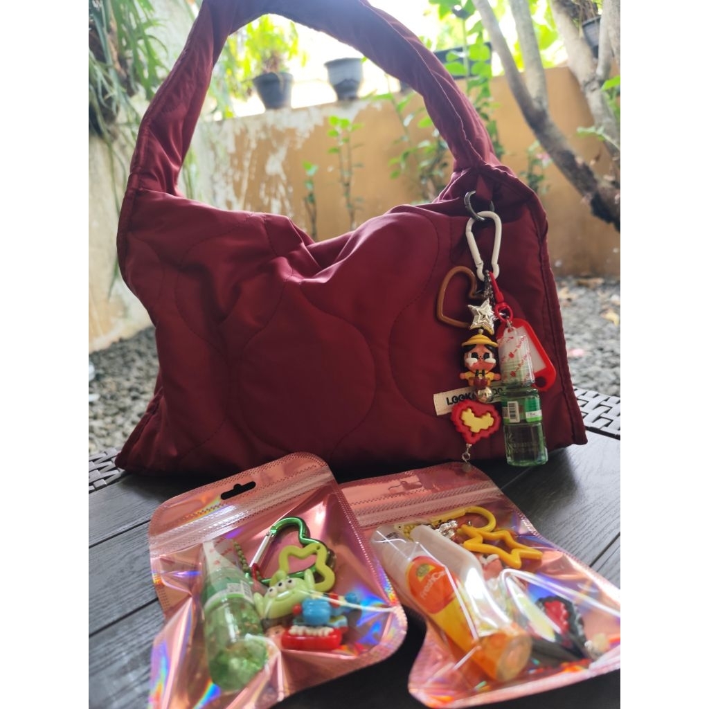 JOMPO Bag Charm | gantungan kunci minyak kayu putih | remaja jompo gantungan fresh care | Ganci Jomp