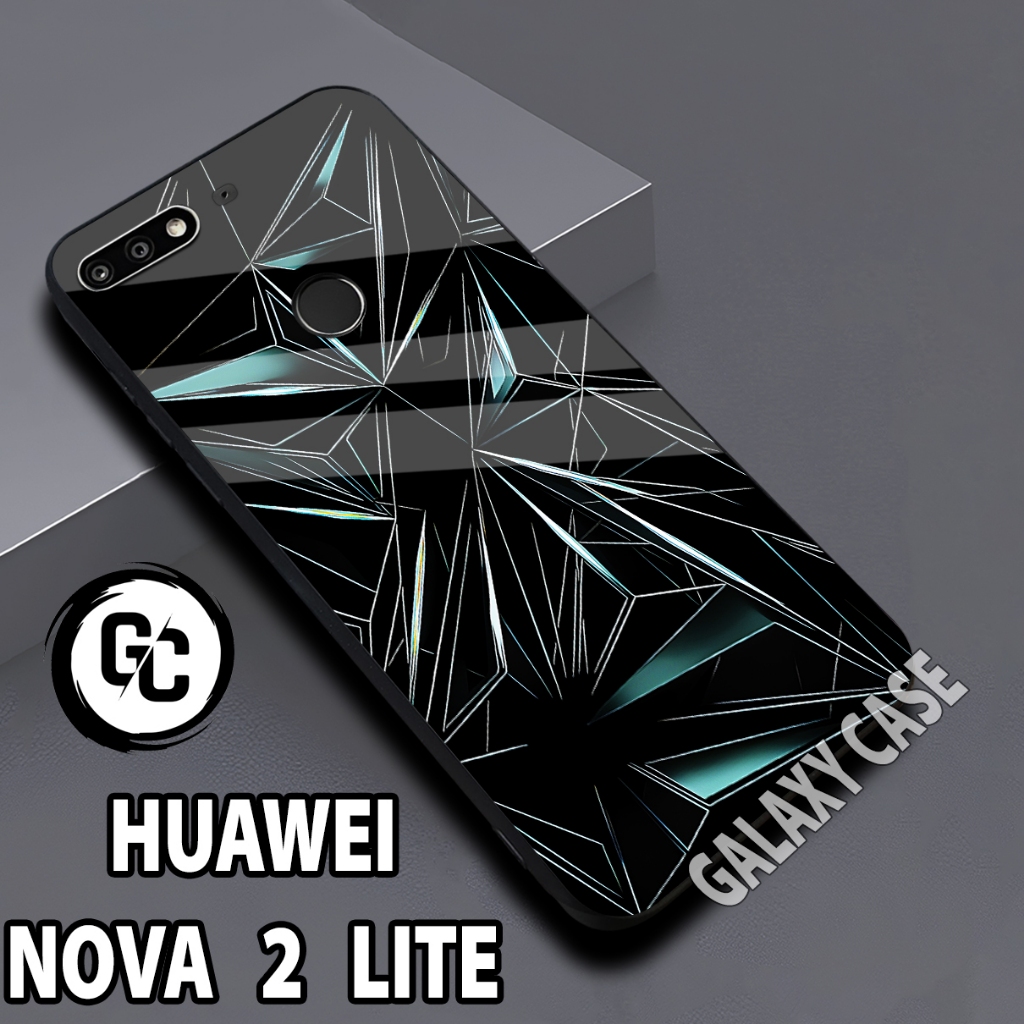 Softcase glossy HUAWEI NOVA 2 LITE/Case NOVA 2 LITE Abstrak/case glitter/casing/case hp NOVA 2 LITE