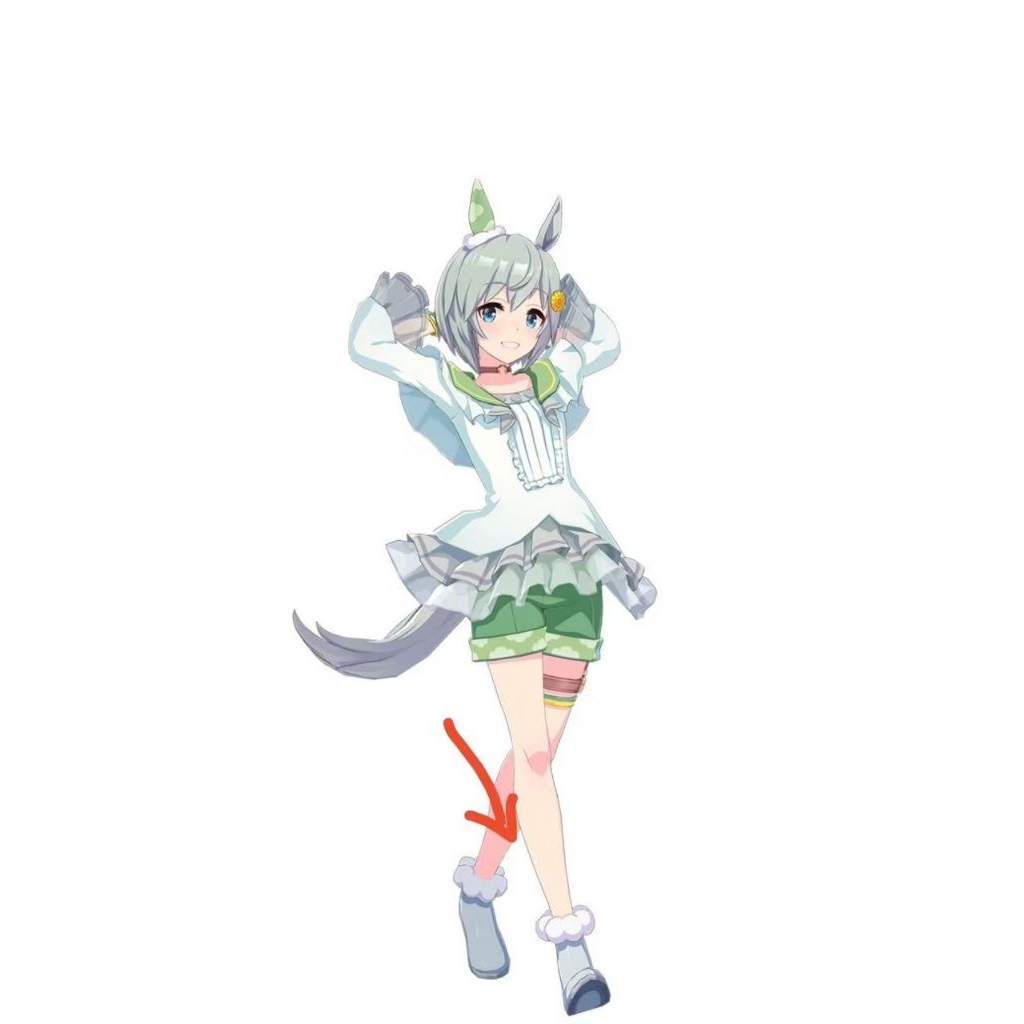 telinga dan acc kaki Seiun Sky