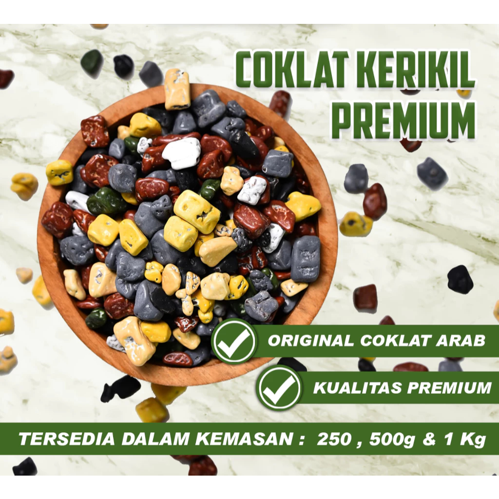 

Coklat Kerikil Stone Turkey || Coklat Batu