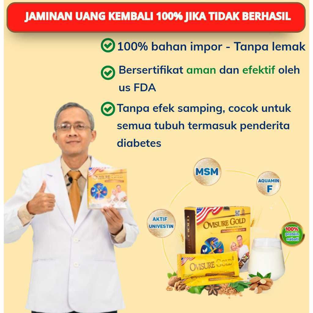 

OVISURE GOLD SUSU VITAMIN TULANG DAN SENDI NYERI OTOT ASTEOPOROSIS OSTEOARTHRITIS
