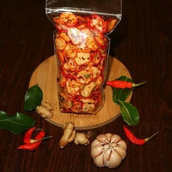 

kerupuk seblak bintang pedas gurih 500gram