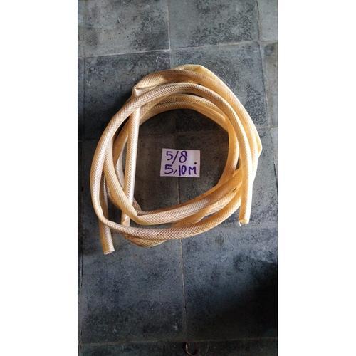 

Selang Air 5/8" INCI INCH Serat BENANG HOSE Transparan bening PUTIH