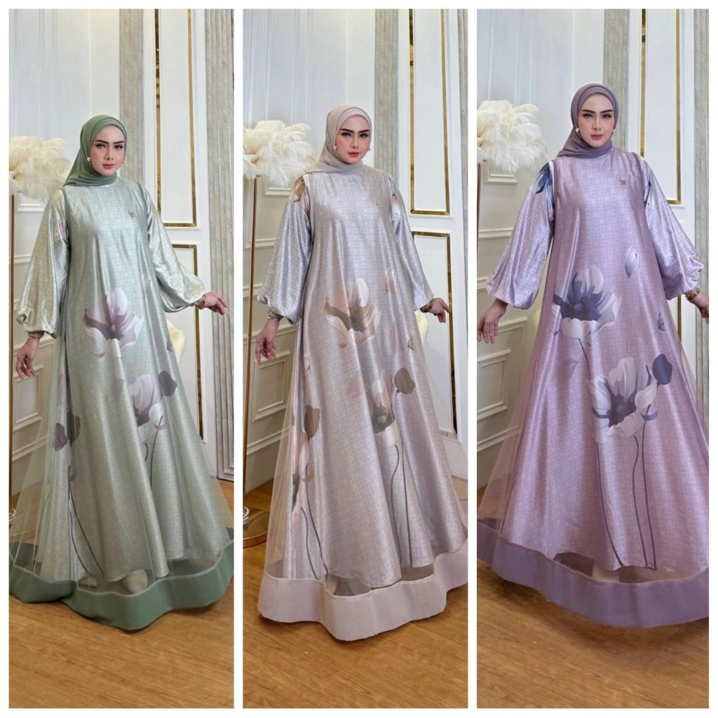 Jangan lupa kirim ulang nomorwa saat order ZIVANA SET 3in1 DRESS GAMIS MODE TERBARU TERLARIS BEST SE