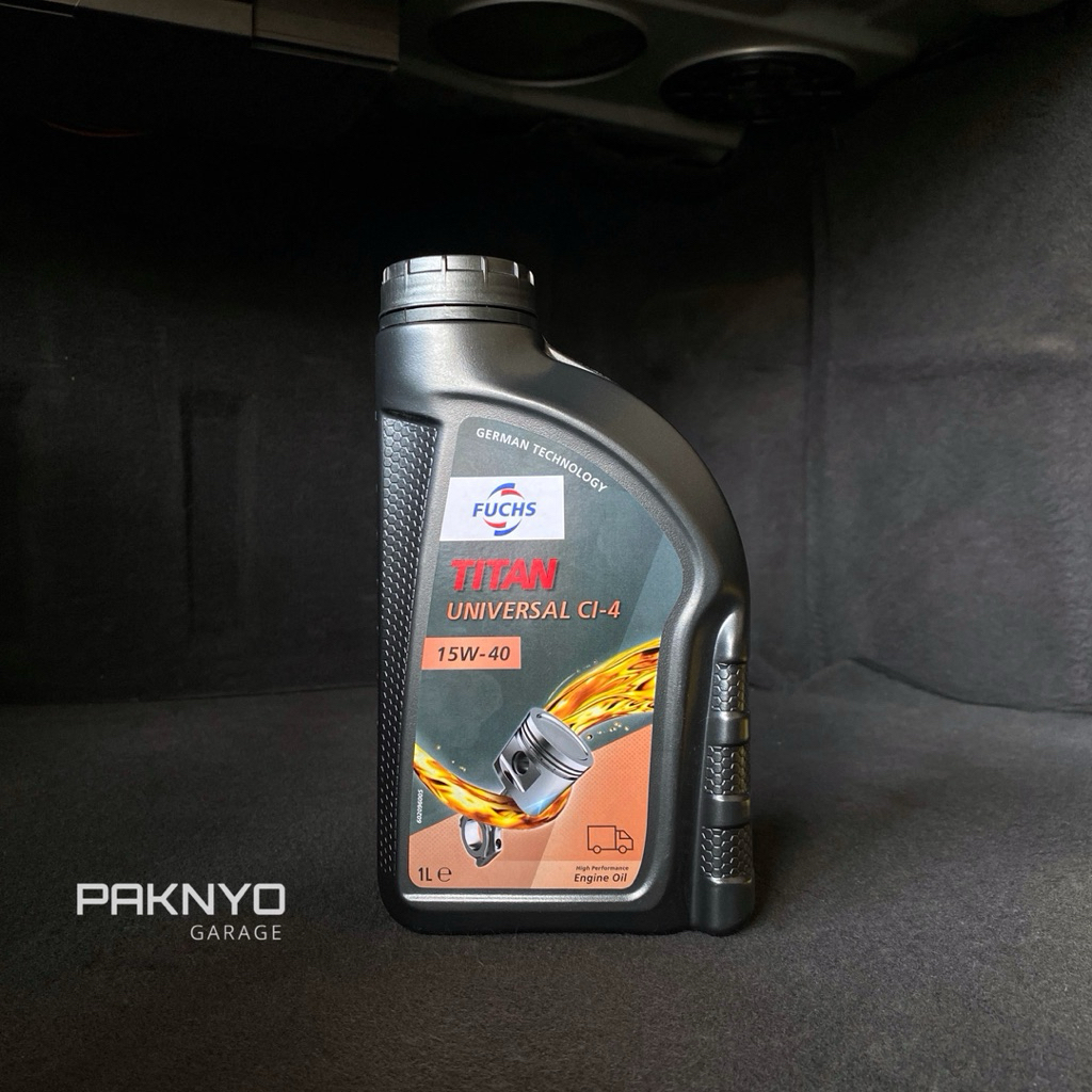 FUCHS TITAN UNIVERSAL 15W-40 Mineral Cl-4 / API SL Oli Mesin 1L