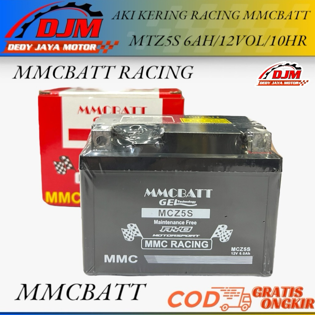 Aki Kering Motor Beat Vario Scoopy Beat Fi Scoopy Fi Kharisma Supra x125 Vixion MxKing (MMCBATT RACI