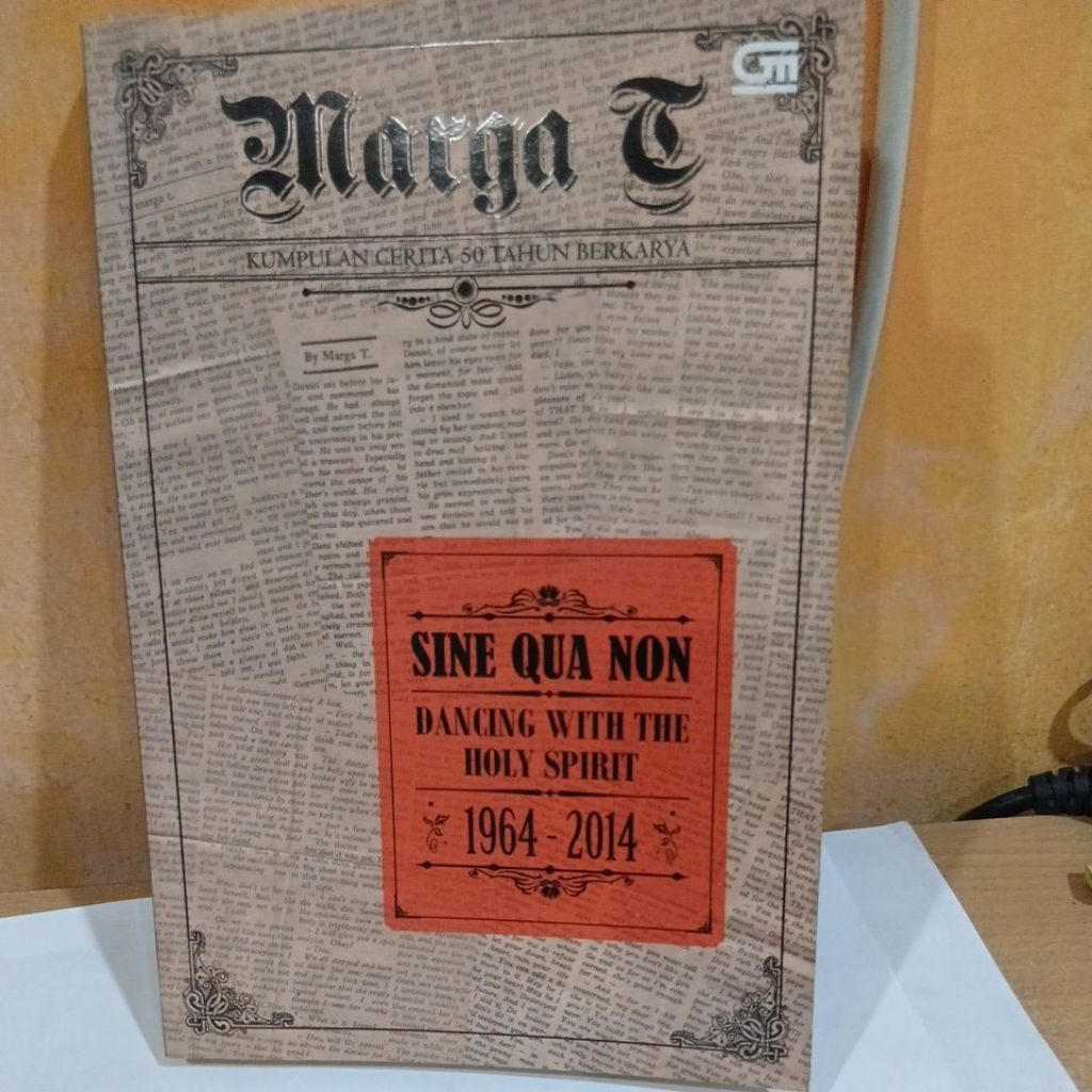 Buku Marga T | Sine Qua Non (Kolpri)