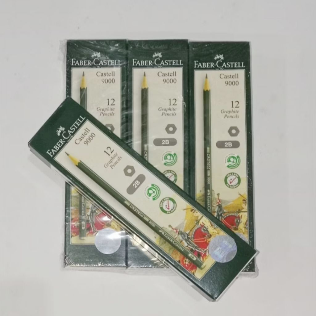 

Pensil 2B Faber Castell 9000 kualitas Terbaik ( 1 pak - isi 12 )